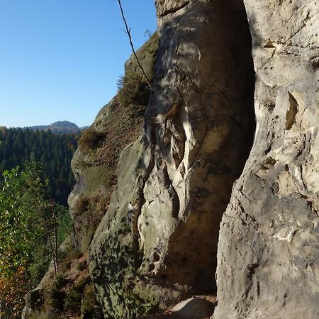Gasthaus "Zum Wanderstuebel" Hinterhermsdorf Εξωτερικό φωτογραφία
